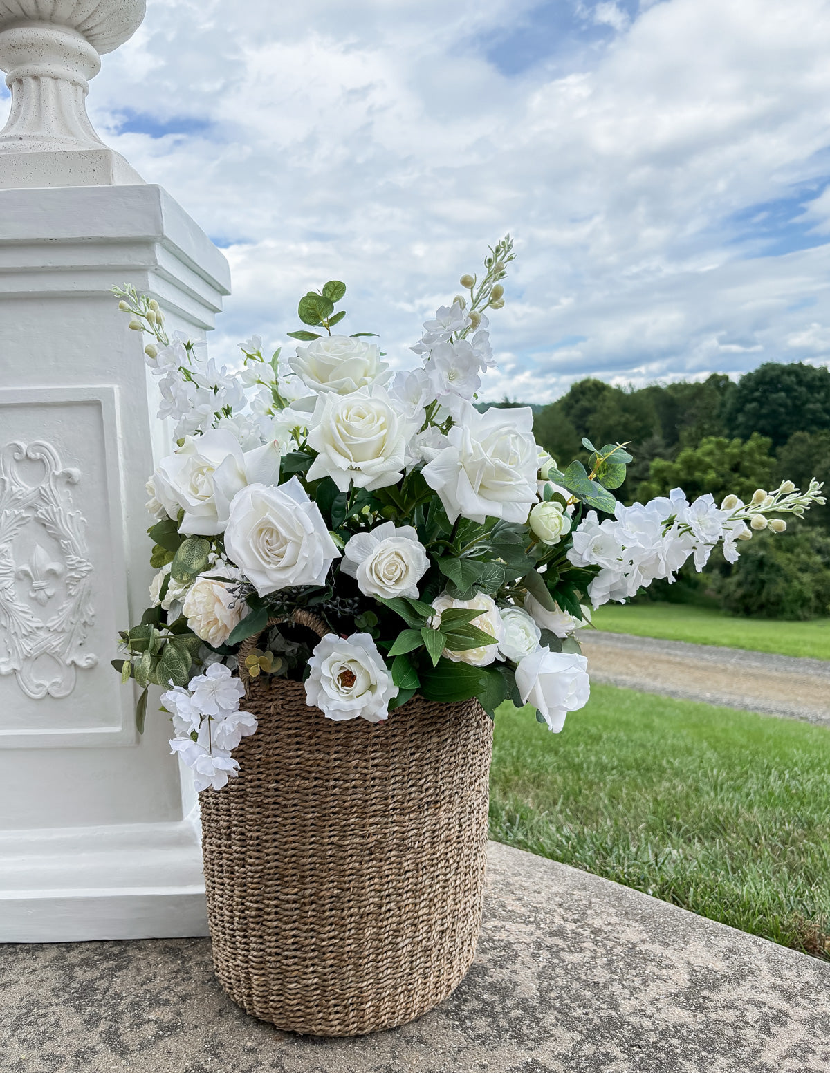 Wicker Floral Baskets