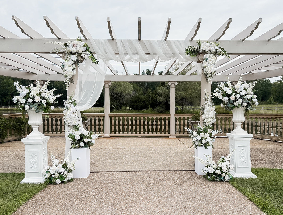 Custom On-Site Ceremony Decor Package w/ Draping (Full)
