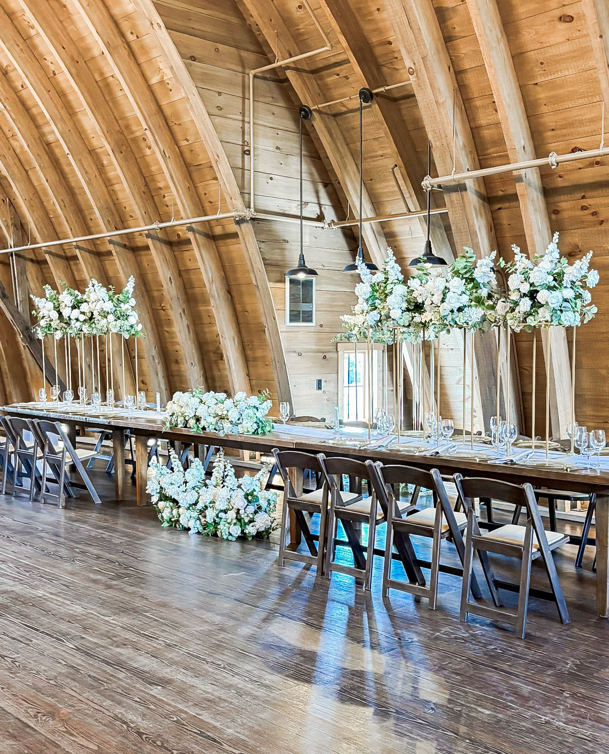 Ivory Garden Head Table Package