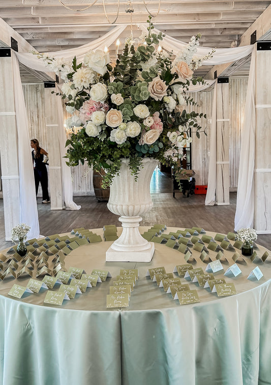 Avery Classic Floral Urns (Set of Two)