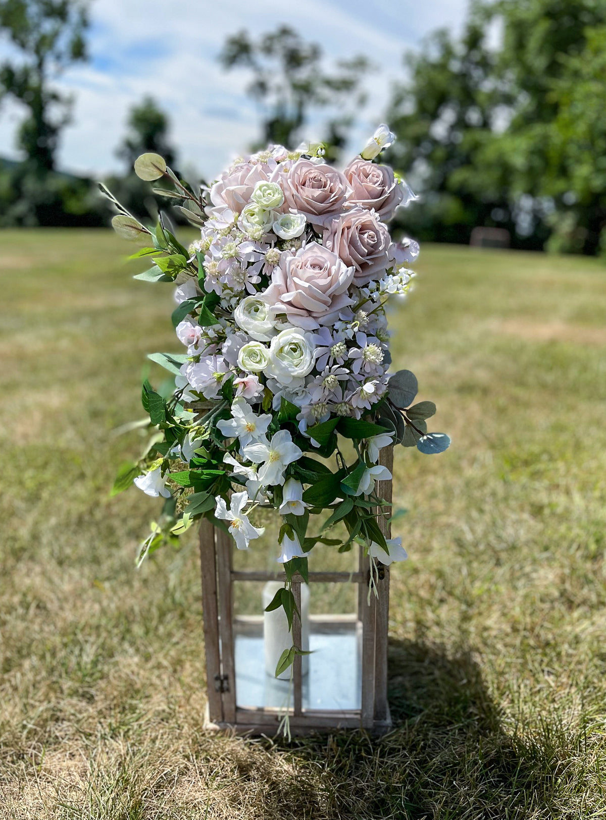 Embellished Lanterns (Set of Two)