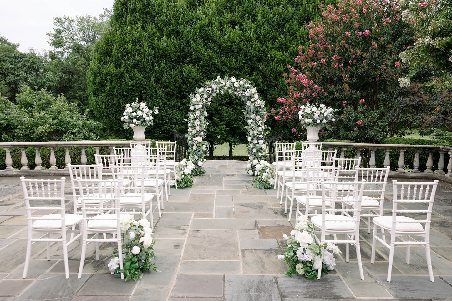 Camille Garden Floral Arbor