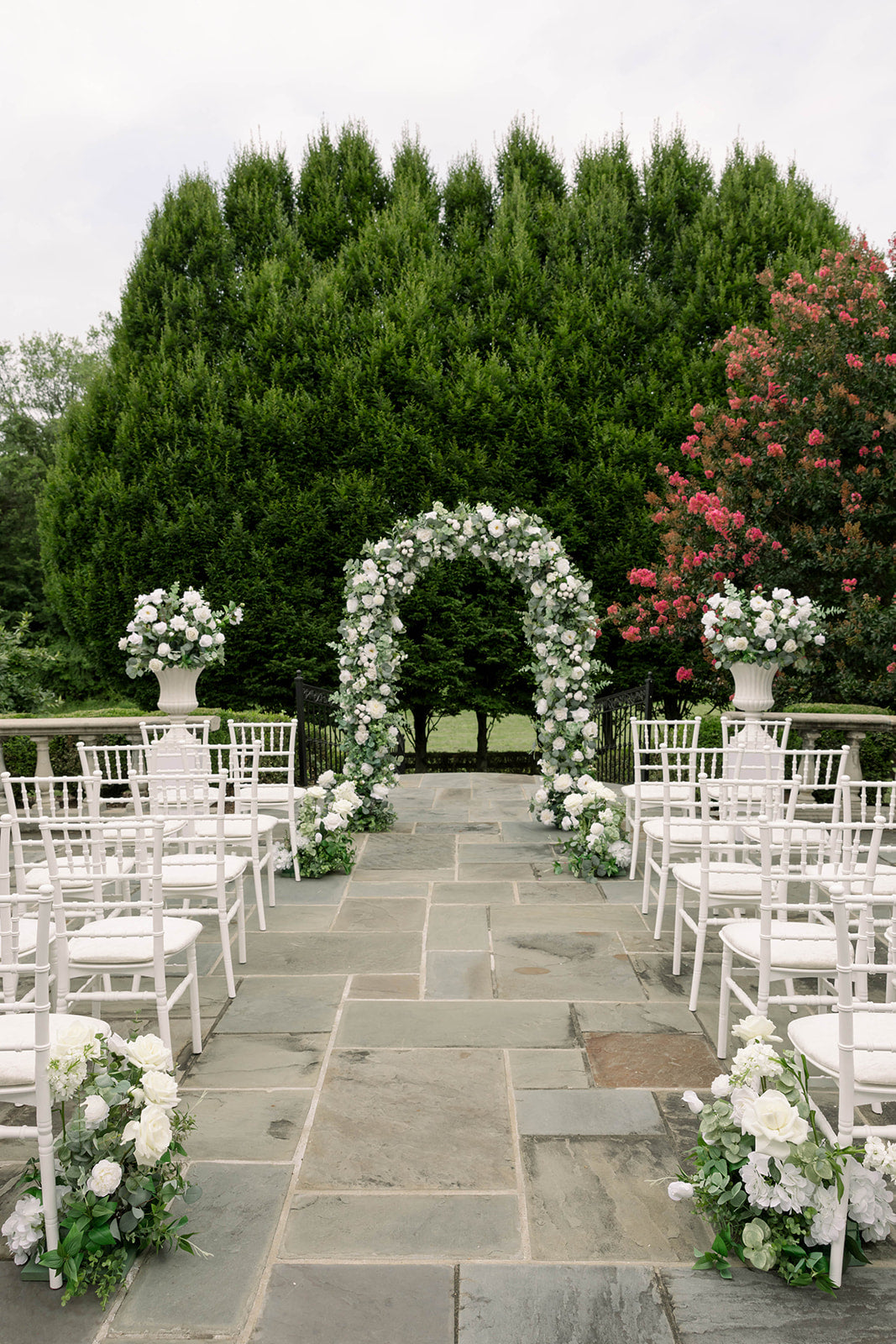 Camille Garden Floral Arbor