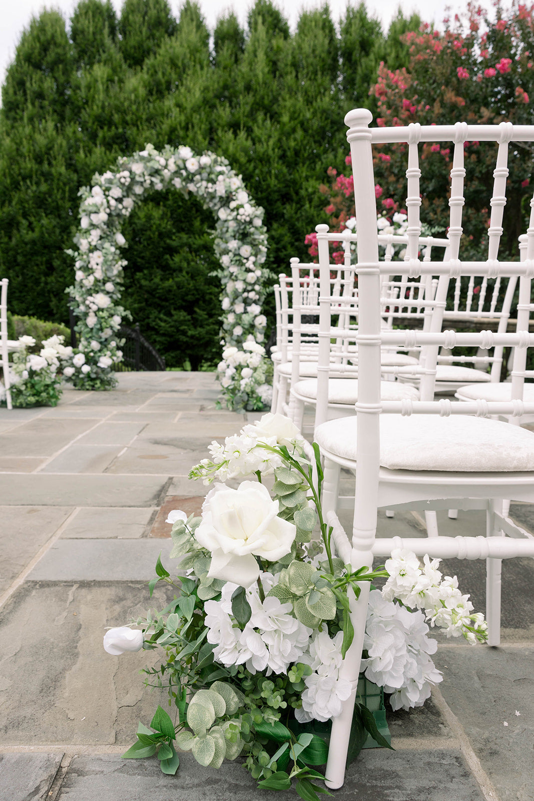 Camille Garden Floral Arbor