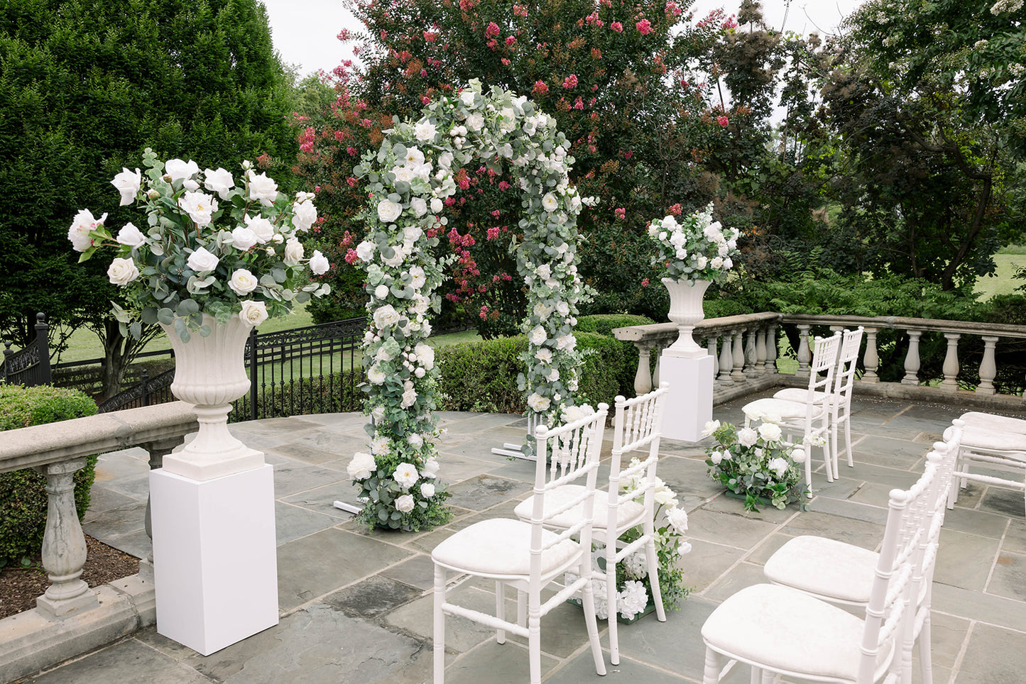 Camille Garden Floral Arbor