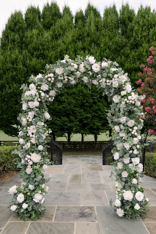 Camille Garden Floral Arbor