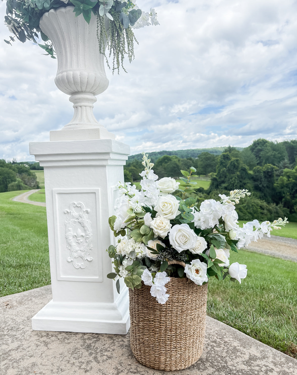 Set of Large Carmona Pedestals
