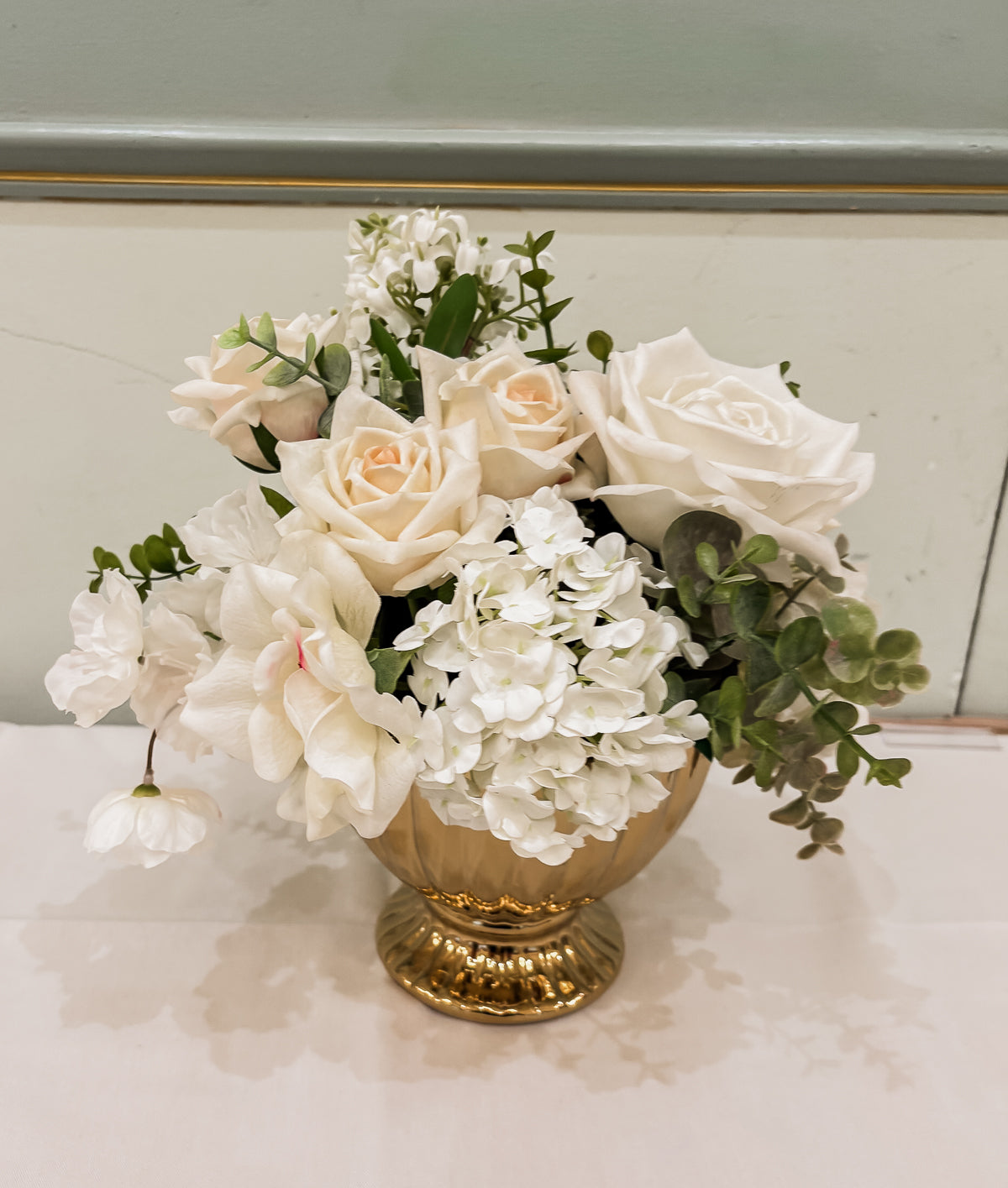 Gold Compote Cocktail Mini Centerpieces