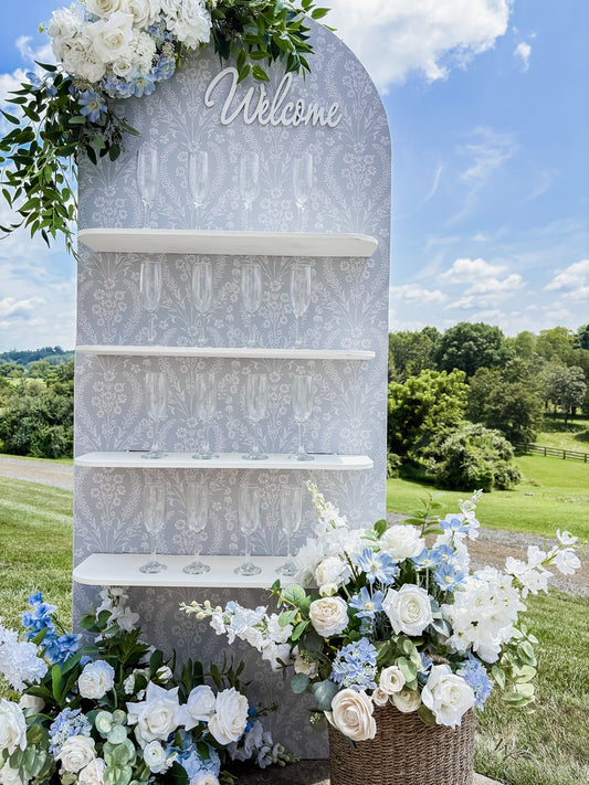 Champagne Wall Rental (Customized)
