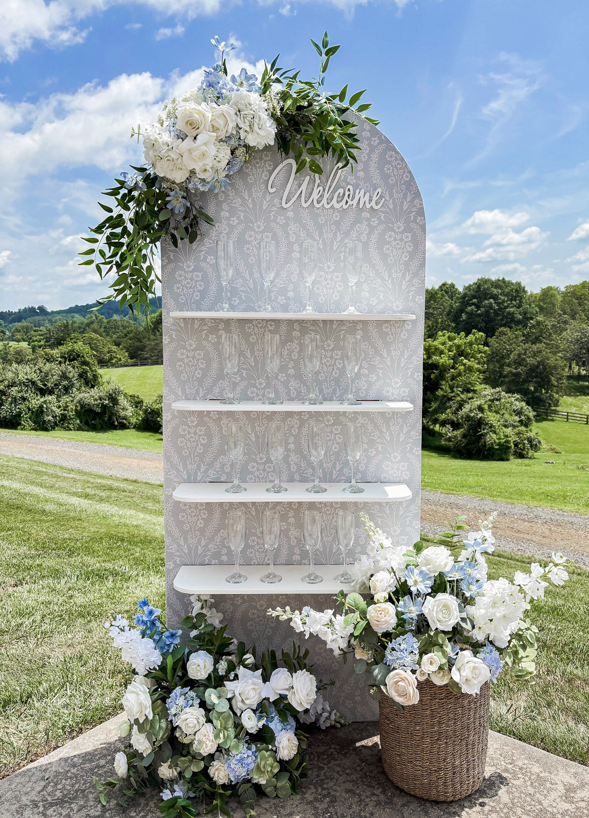 Champagne Wall Rental (Customized)