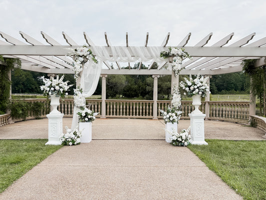 Custom On-Site Ceremony Decor Package w/ Draping (Full)