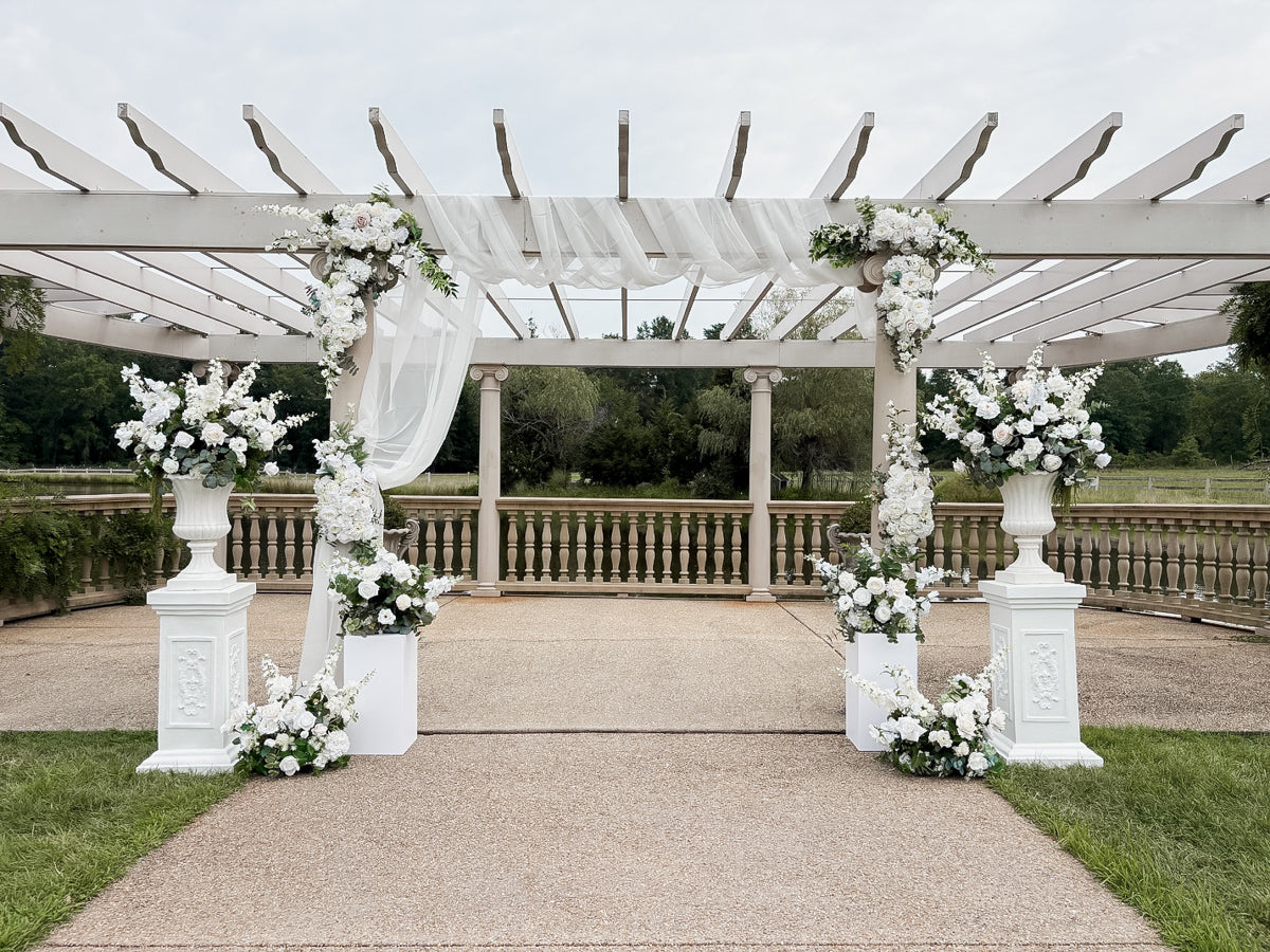 Custom On-Site Ceremony Decor Package w/ Draping (Full)