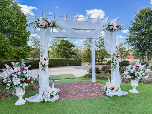 Rose Garden Large Statement Urns.