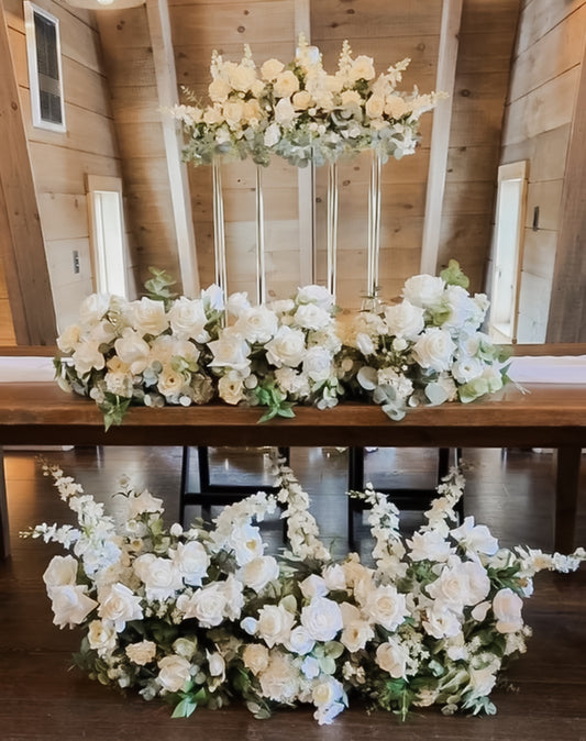 Ivory Garden Head Table Package